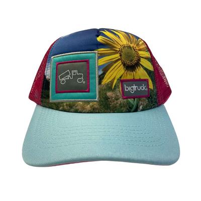 BigTruck 24 Toddler Flower Power Trucker Hat