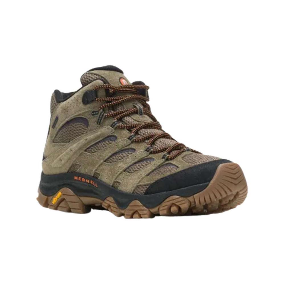  Merrell Men's Moab 3 Mid Wp Hiking Boots - Olive/Gum