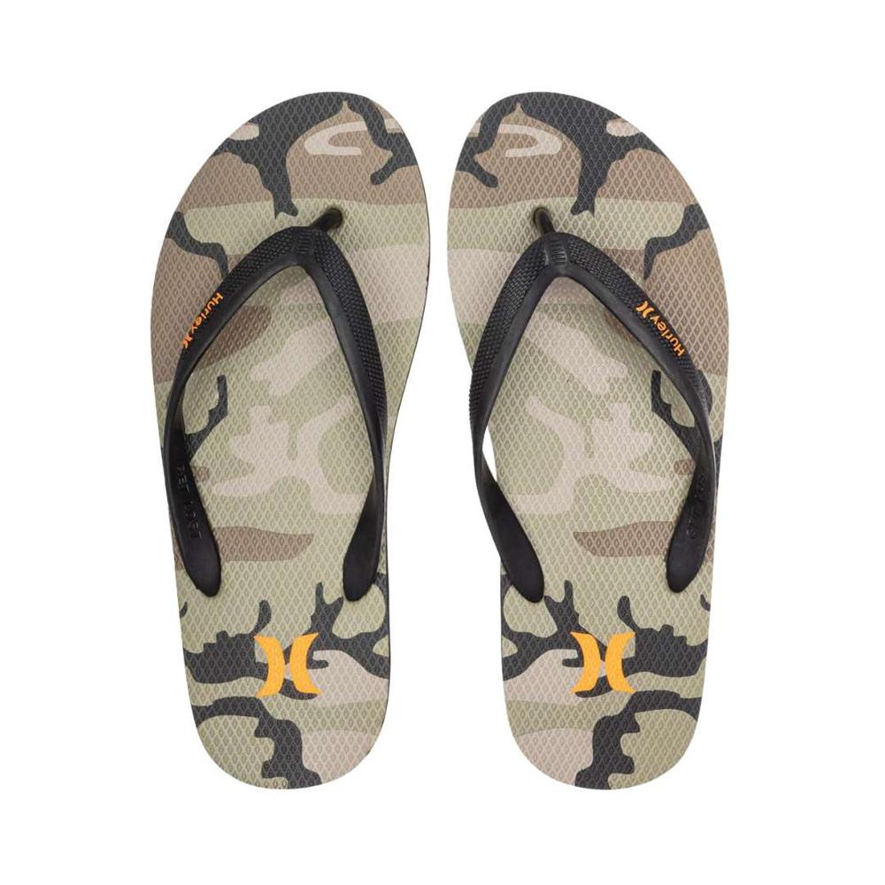 Hurley Men's Icon Printed Sandals BLACK