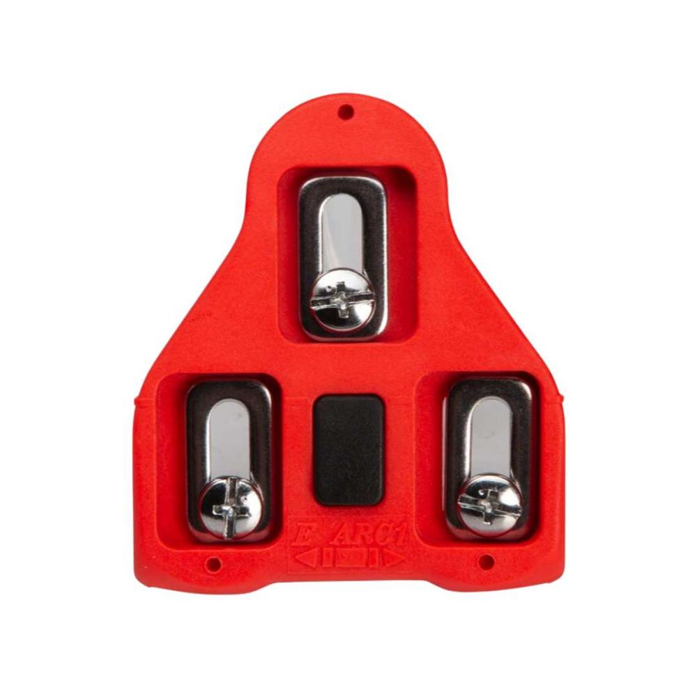  Vp Components 24 Arc 1 Look Delta Cleats, 9 Degree - Red