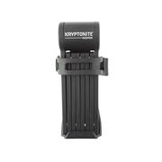 Kryptonite 24 Keeper Mini Folding Lock - Includes Bracket, Black