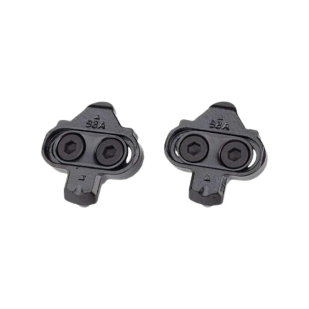 MSW 24 SPD Compatible Cleats - 2-Bolt, 4 Degree Float BLACK