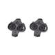 MSW 24 SPD Compatible Cleats - 2-Bolt, 4 Degree Float BLACK