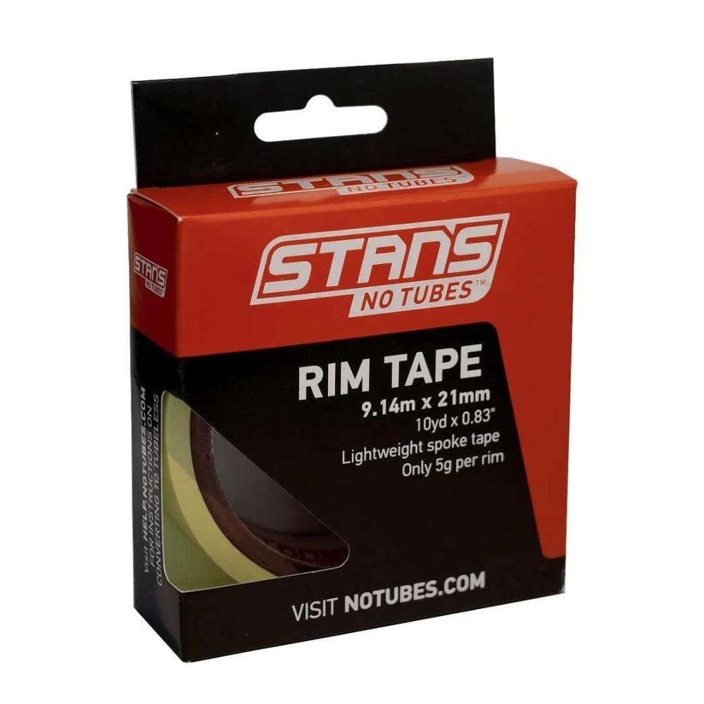  Stan's No Tubes Rim Tape, Yellow 27mm X 9.14 Roll