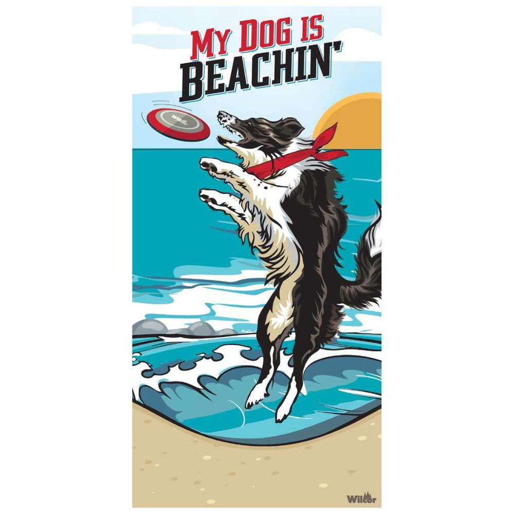  Wilcor Beachin Dog Beach Towel - 30 