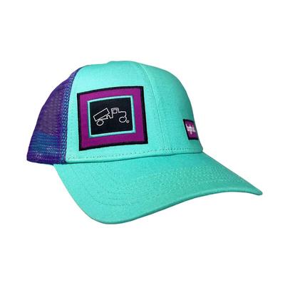 Big Truck Classic Trucker Hat - Mint Purple