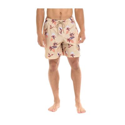 Eidon I'm Leafing Swim Trunks - Chalk