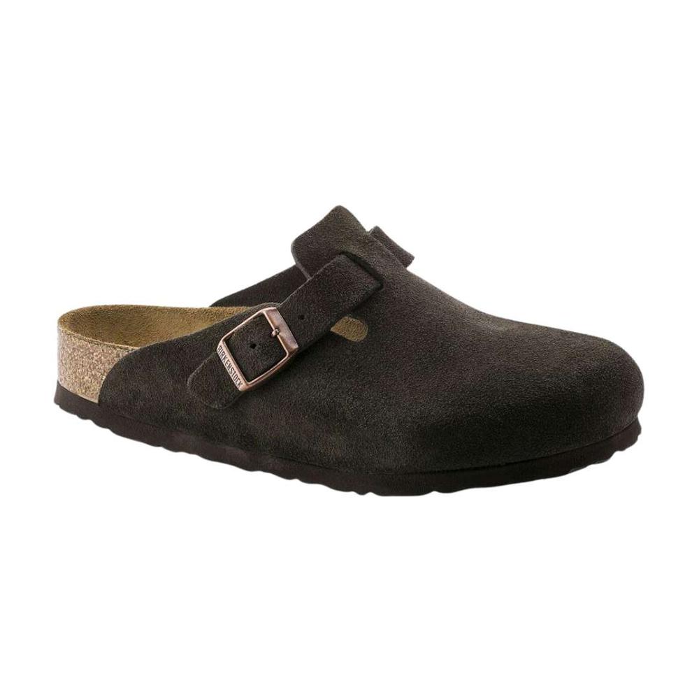 Birkenstock Boston Suede Softfootbed Clog MOCHA