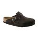 Birkenstock Boston Suede Softfootbed Clog MOCHA