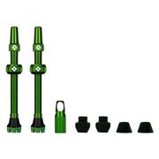 Muc-Off V2 Tubeless Valve Kit - Green, 44mm, Pair