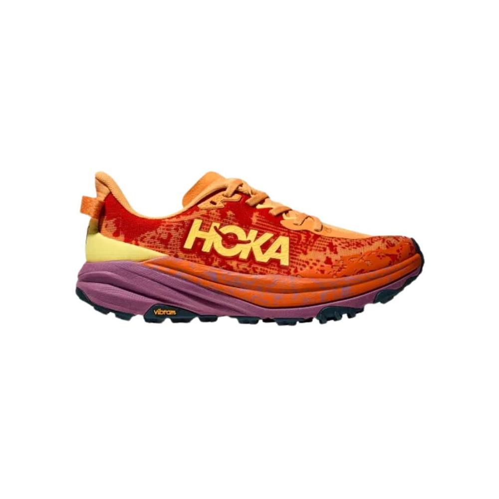 Hoka One Speedgoat 6 Trail Running Shoe SHERBET/BEETROOT