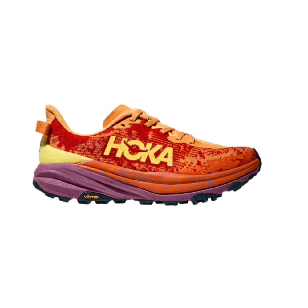 Hoka One Women's Speedgoat 6 Trail Running Shoe SHERBET/BEETROOT