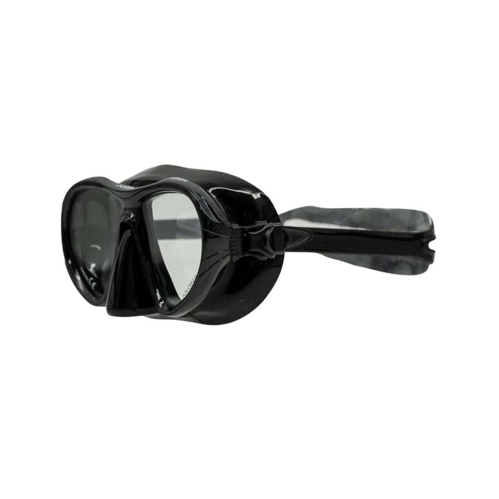 Akona Cayman Brac Snorkeling Mask BLACKSILICONE