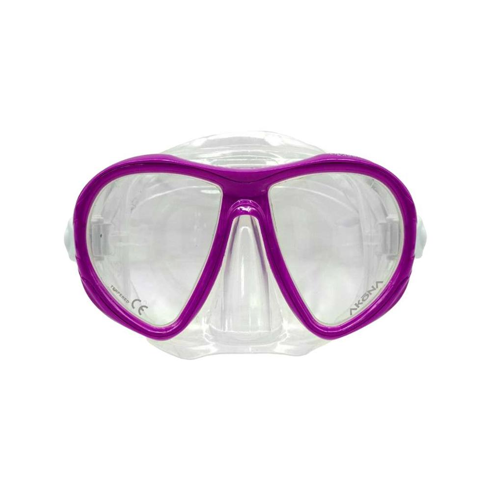 Akona Cayman Brac Snorkeling Mask MAGENTA