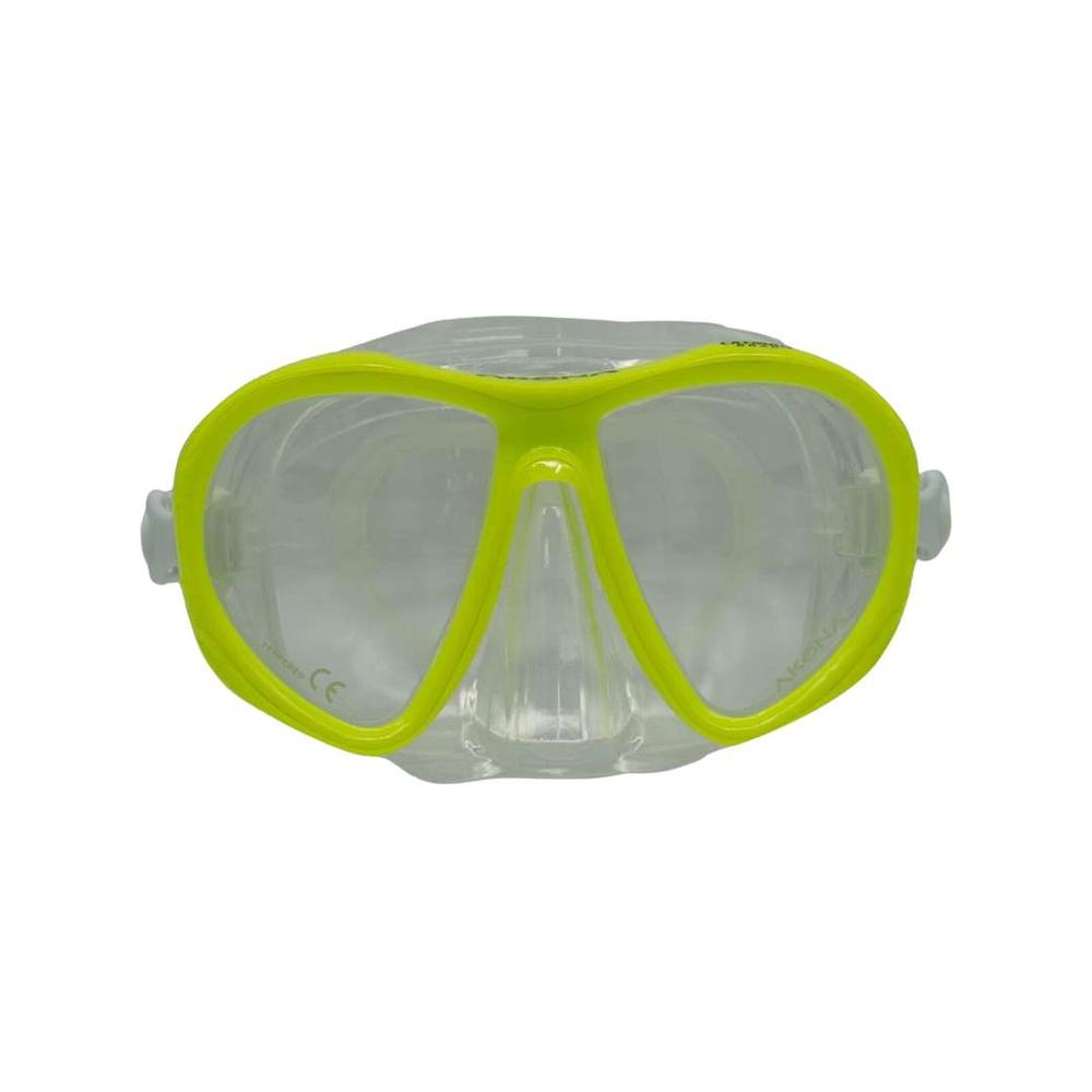 Akona Cayman Brac Snorkeling Mask NEONYELLOW