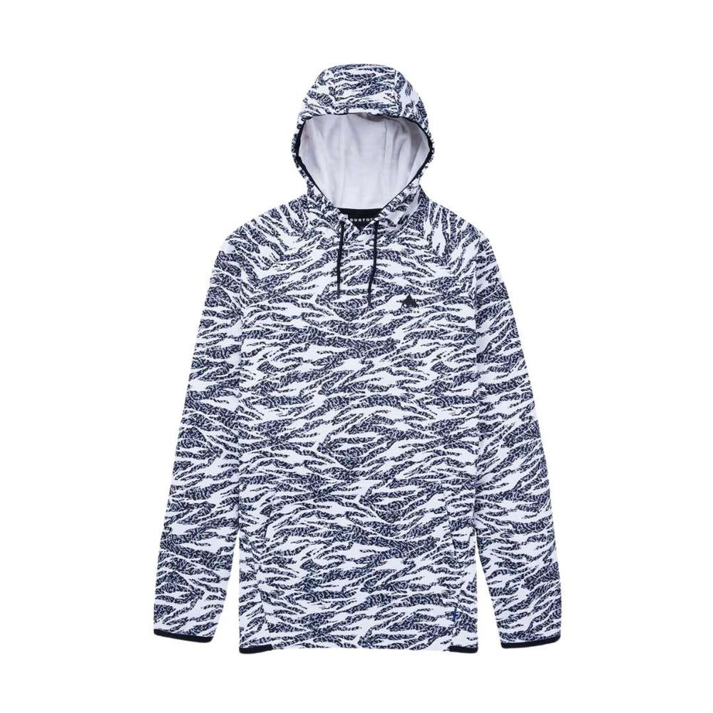 Burton Men's Crown Weatherproof Pullover Fleece - Zebra Camo ZEBRACAMO