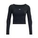 Under Armour Women's UA Train Seamless Long Sleeved Shirt BLACKWHITE