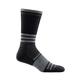 Darn Tough Spur Boot Lightweight Hiking Socks CHARCOAL