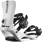 Salomon Rhythm Snowboard Bindings 2025 - White