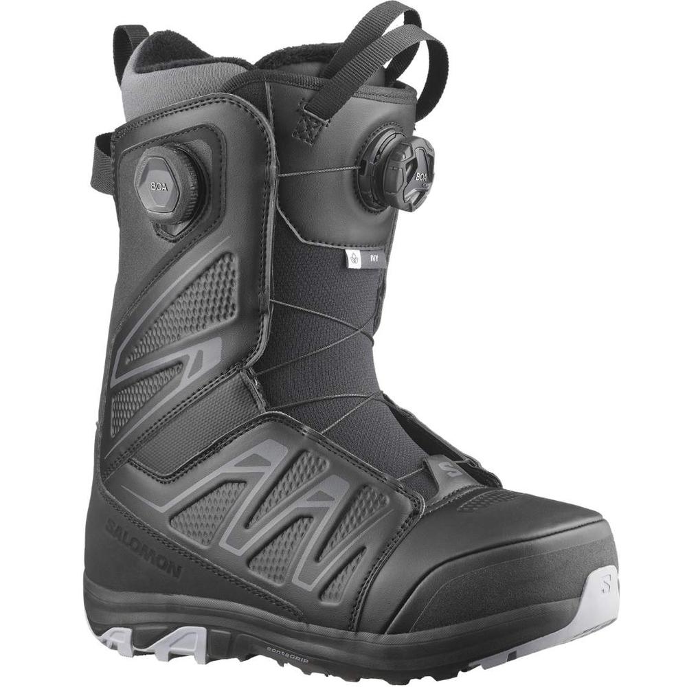 Salomon Ivy BOA SJ BOA Women's Snowboard Boots 2025 - Black BLACK