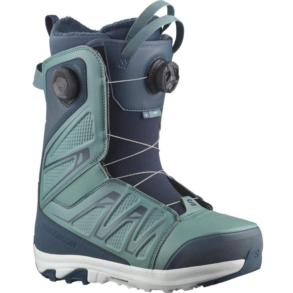 Salomon Ivy BOA SJ BOA Women's Snowboard Boots 2025 - Dark Ocean DARKOCEAN