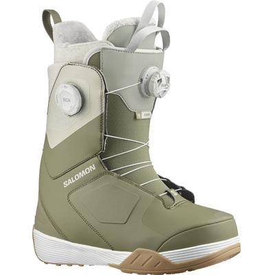 Salomon Kiana Dual BOA Women's Snowboard Boots 2025 - Lichen Green