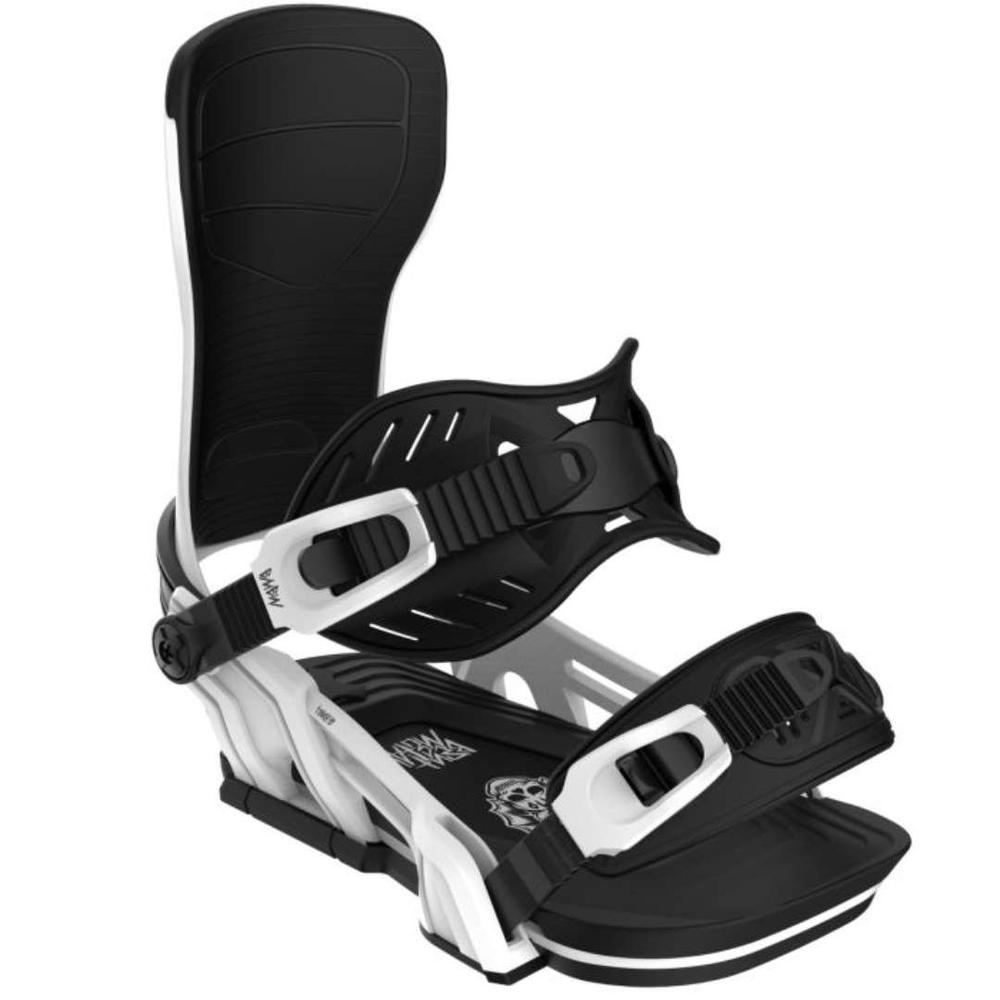 Bent Metal Men's Transfer Snowboard Bindings 2025 WHITE