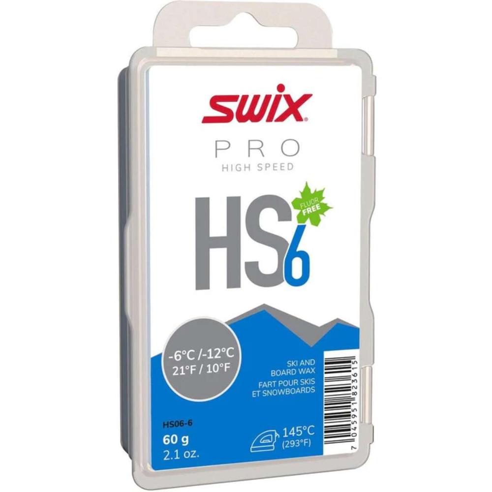  Swix Hs6 Blue Wax,- 6c /- 12c, 60g