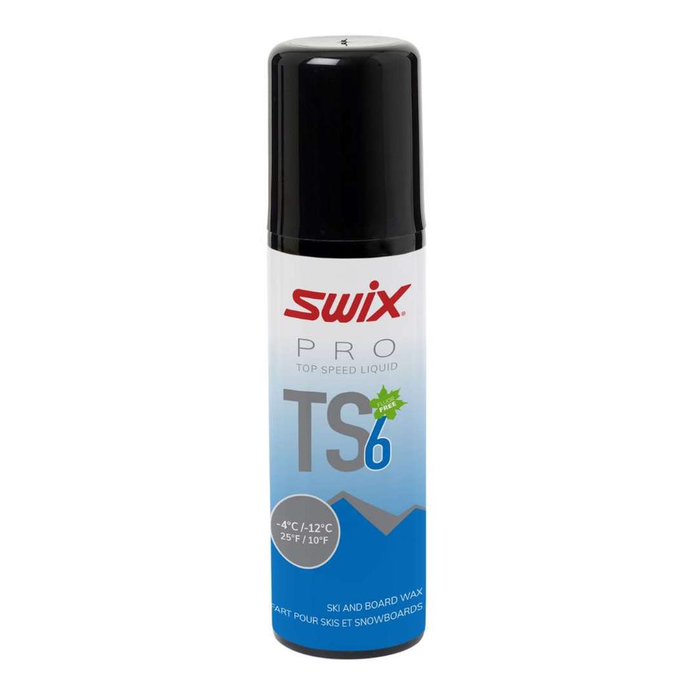  Swix Ts6 Liquid Blue Wax,- 4c /- 12c, 50ml