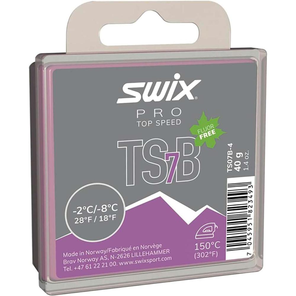  Swix Ts7 Black Wax,- 2c /- 8c, 40g