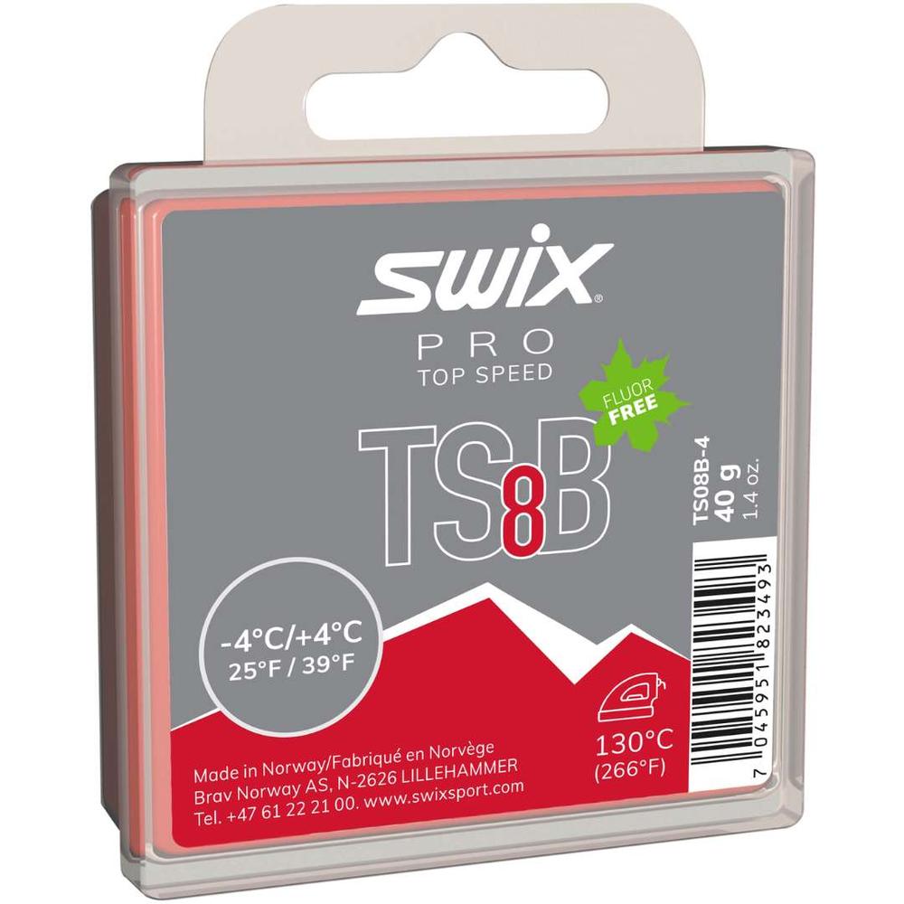  Swix Ts8 Black Wax,- 4c/4c, 40g