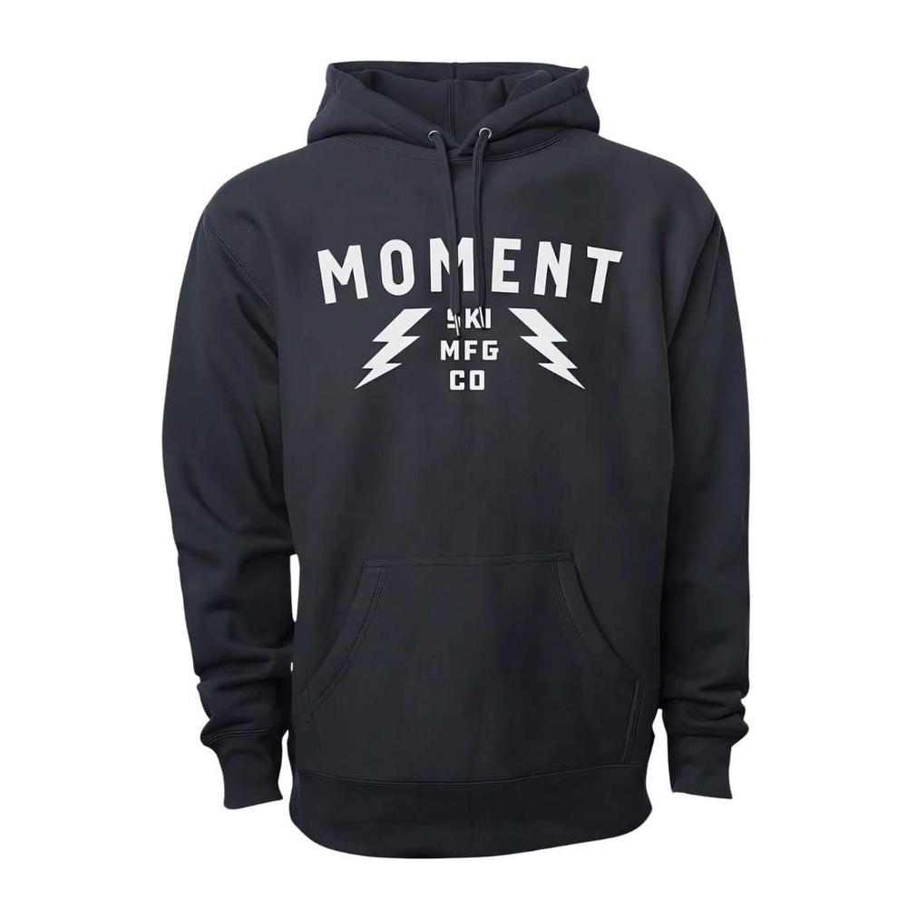 Moment Men's Logo Hoodie BLACK