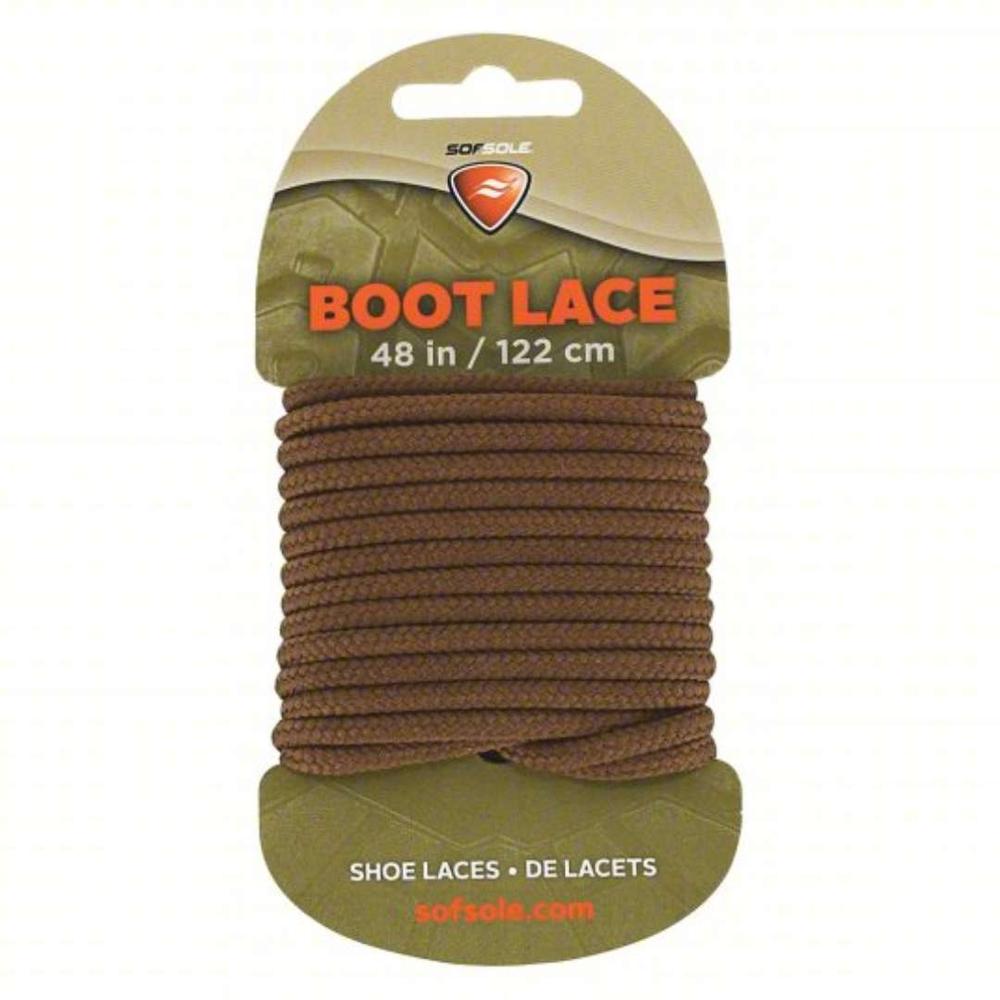  Sof Sole Brown Boot Laces - 48 