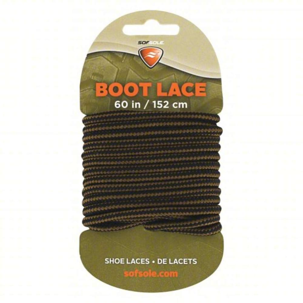  Sof Sole Black/Brown Boot Laces - 60 