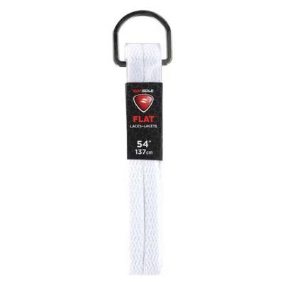 Sof Sole Dring White Flat Shoe Laces - 54