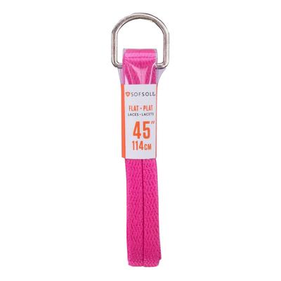 Sof Sole Dring Hot Pink Flat Shoe Laces - 45