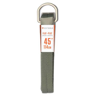 Sof Sole Dring Charcoal Flat Shoe Laces - 45