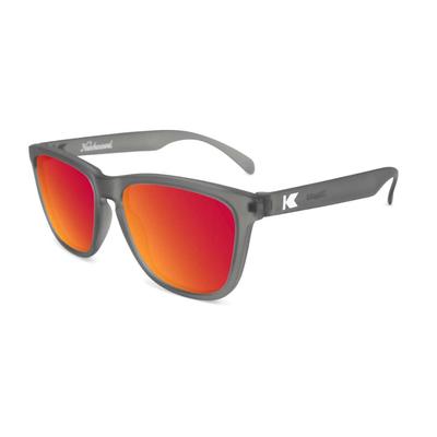 Knockaround Frosted Grey/Red Sunset Premiums Sunglasses