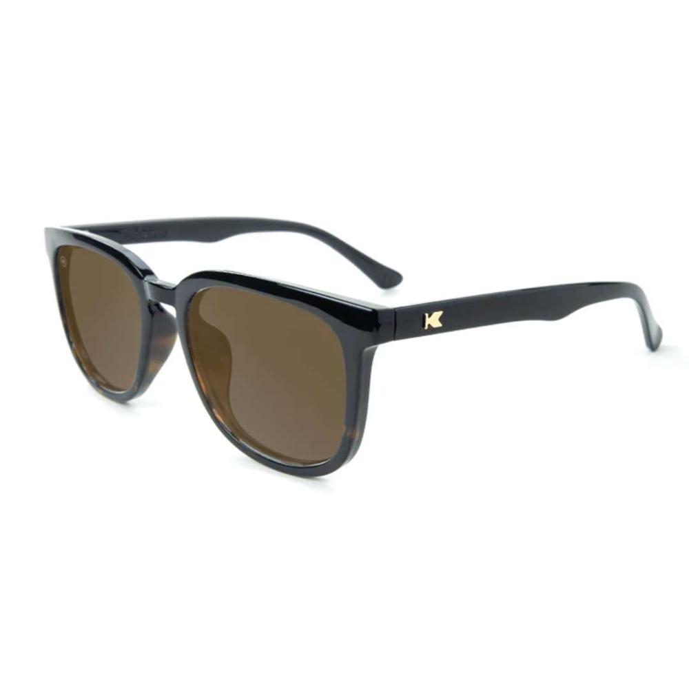  Knockaround Glossy Black & Tortoise Shell Fade/Amber Paso Robles Sunglasses