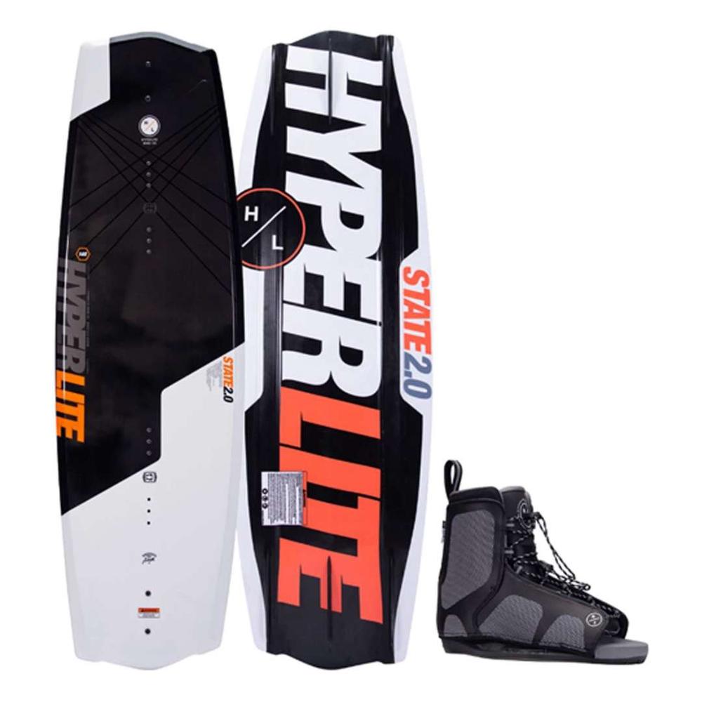  Hyperlite State 2.0 130 Wakeboard W/Remix 4- 8 Bindings 2025