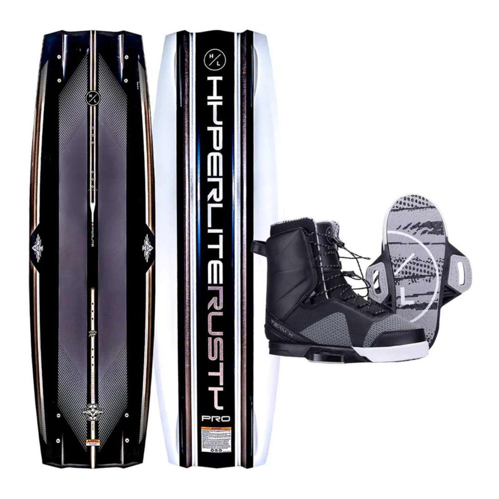  Hyperlite 143 Rusty Pro Wakeboard W/Team X 11/12 Bindings 2025