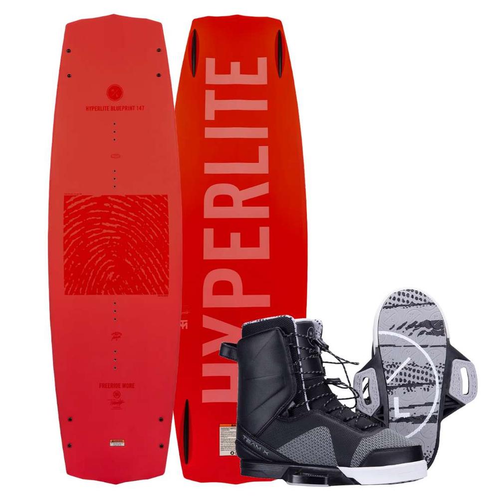  Hyperlite 147 Blueprint Wakeboard W/Team X 11/12 Bindings 2025