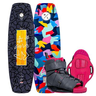 Hyperlite 139 Prizm Wakeboard w/ Viva 4-8.5 Bindings 2025