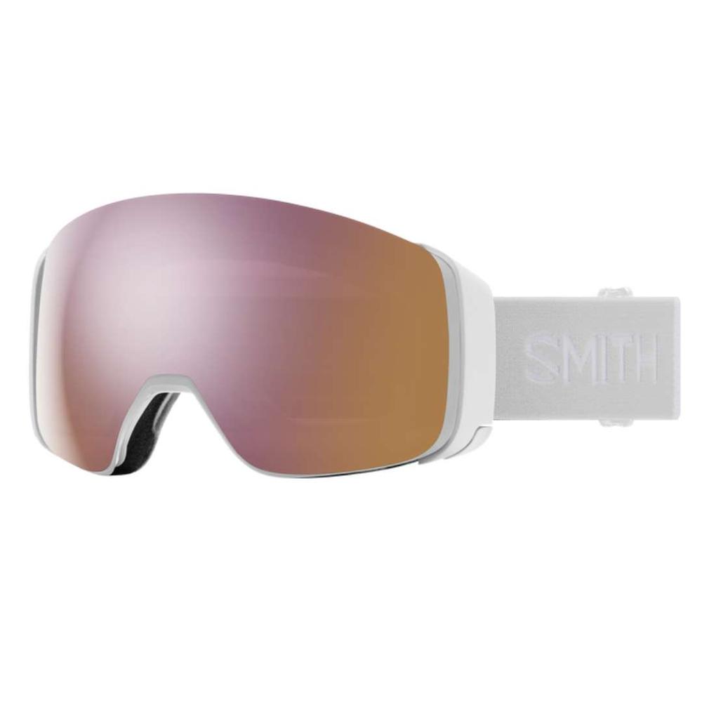 Smith 4D Mag Low Bridge Fit Snow Goggles WHITEVAPORCHROMAPOPEVERYDAYROSEGOLDMIRR