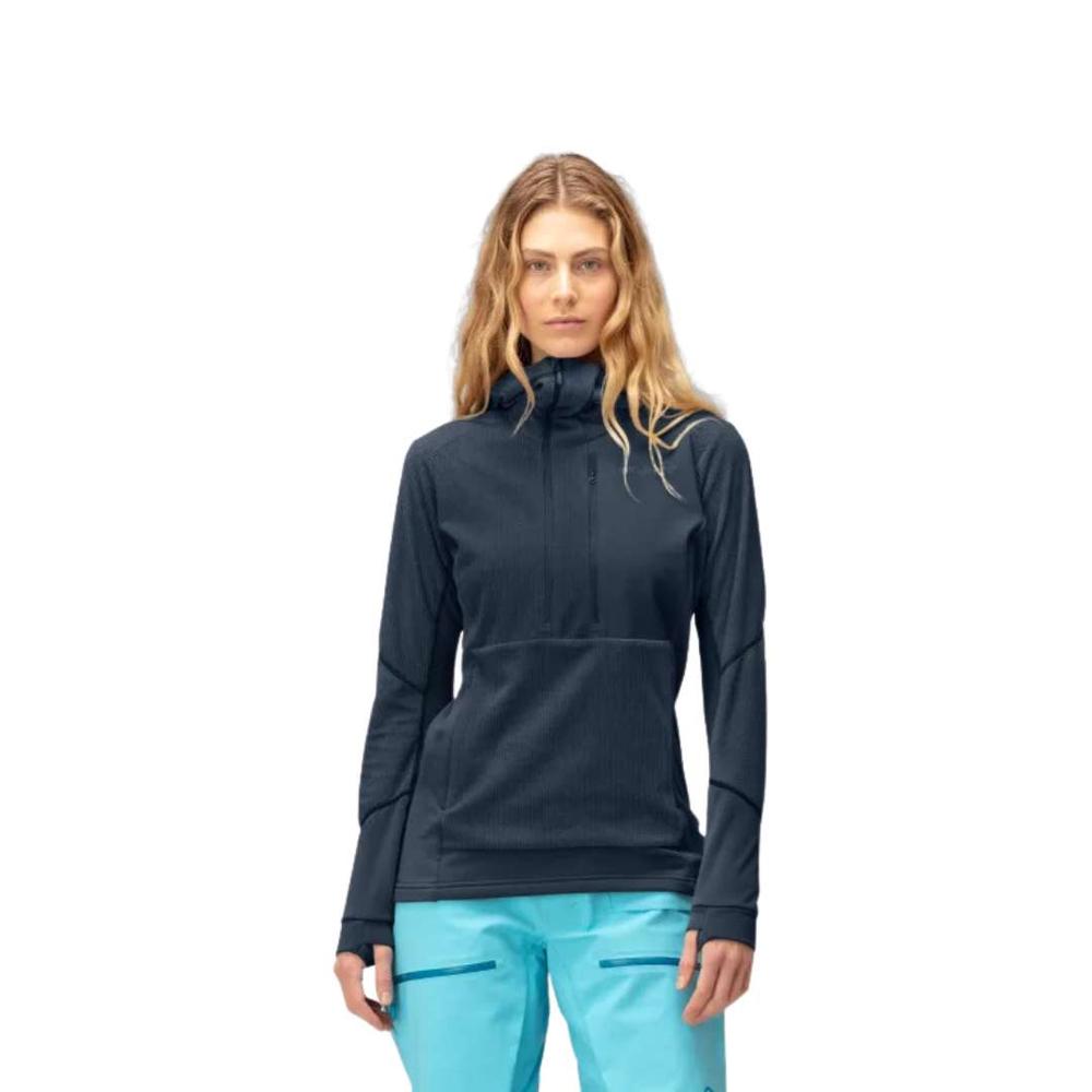 Norrona Women's Lofoten Thermal Pro Hood Jacket INDIGONIGHTBLUE