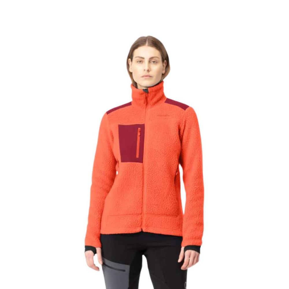 Norrona Women's Trollveggen Thermal Pro Jacket ORANGEALERT