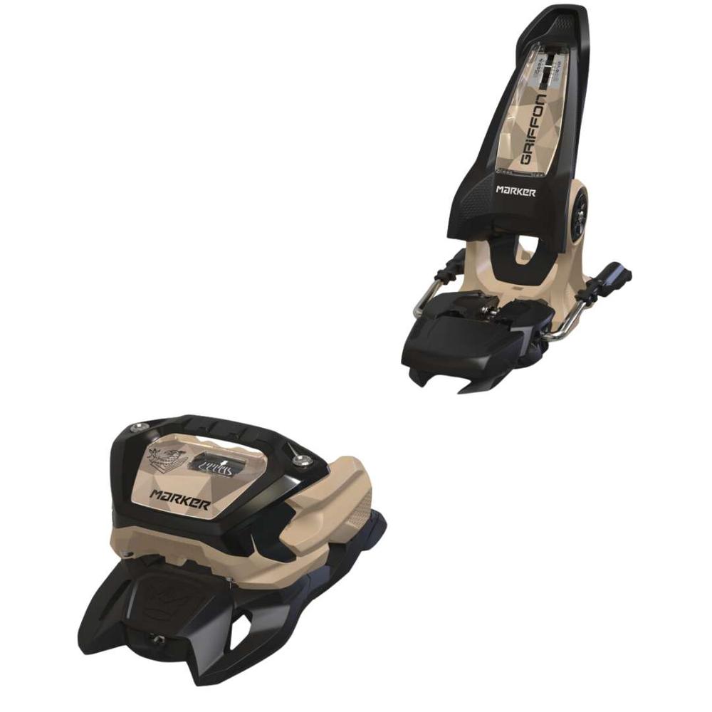  Marker Griffon 13 Black/Tan 90mm Ski Bindings 2025