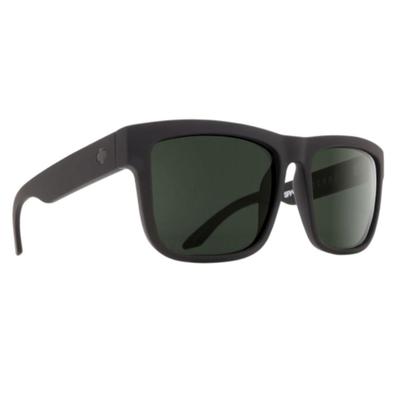 SPY Discord Sunglasses Soft Matte Black / Happy Gray Green