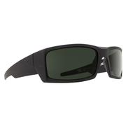 SPY General Sunglasses Soft Matte Black / Happy Gray Green