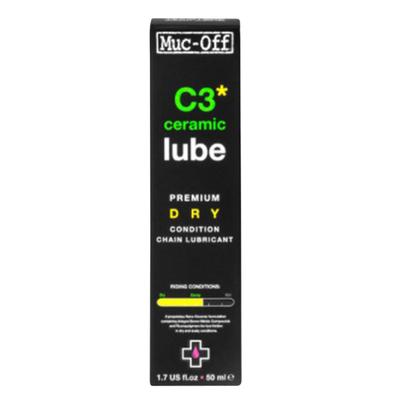 Muc-Off C3 Dry Ceramic Lubricant w/ UV Light 50ml